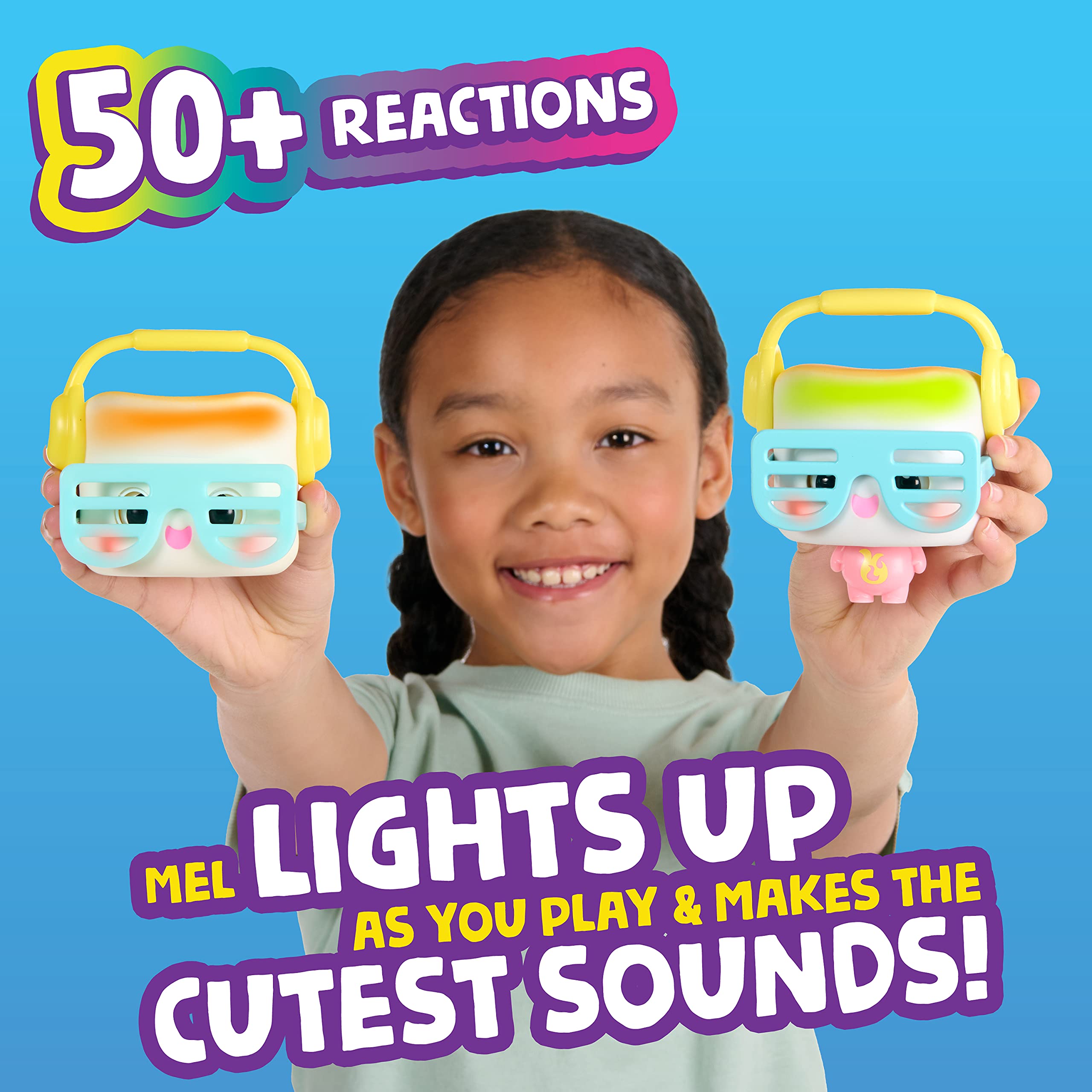 Foto 5 pulgar | Muñeca Interactiva Coleccionable Wowwee My Squishy Little Marshmallow Mel Con Accesorios - Venta Internacional.