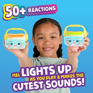 Foto 4 | Muñeca Interactiva Coleccionable Wowwee My Squishy Little Marshmallow Mel Con Accesorios - Venta Internacional.