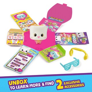 Foto 5 | Muñeca Interactiva Coleccionable Wowwee My Squishy Little Marshmallow Mel Con Accesorios - Venta Internacional.