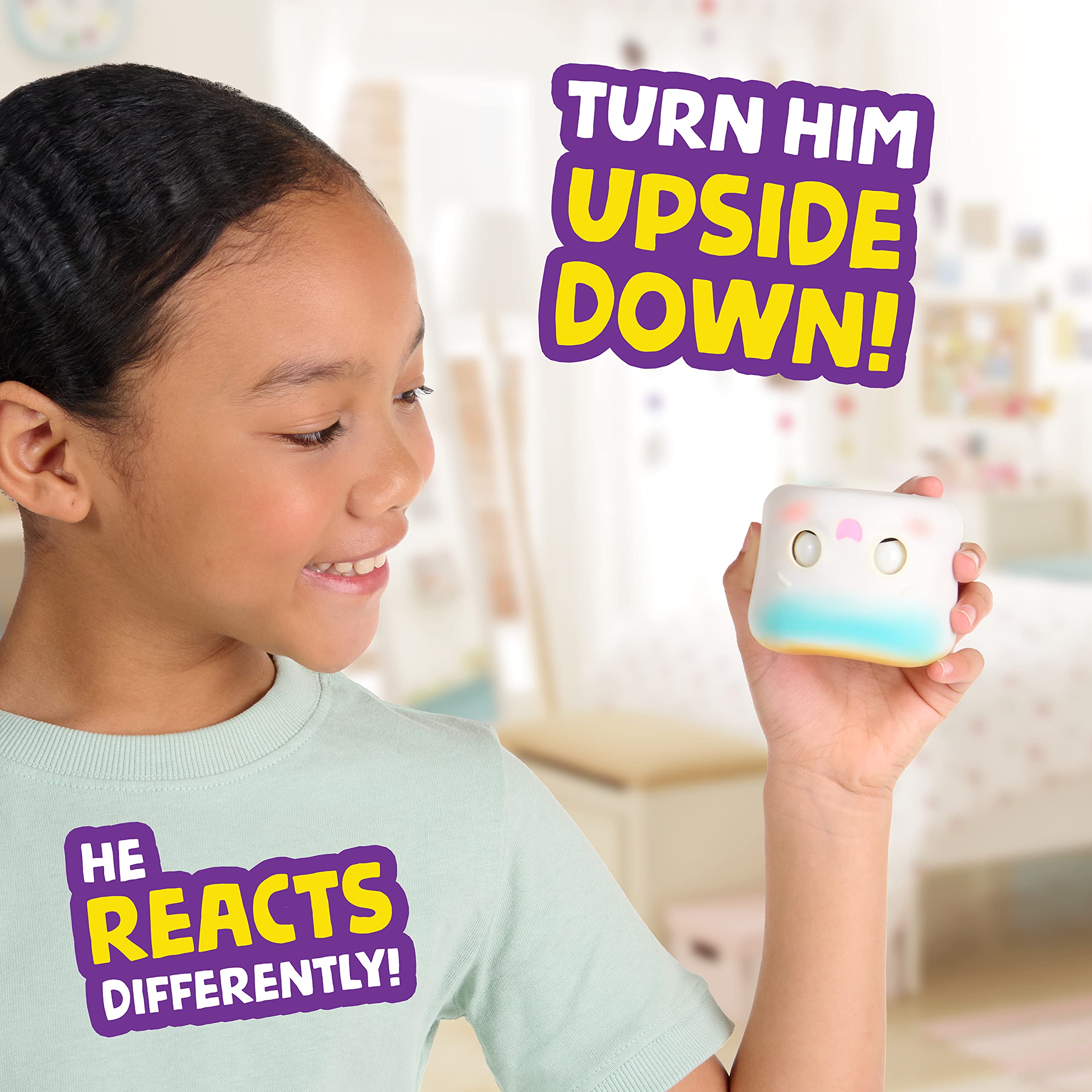 Foto 6 | Muñeca Interactiva Coleccionable Wowwee My Squishy Little Marshmallow Mel Con Accesorios - Venta Internacional.