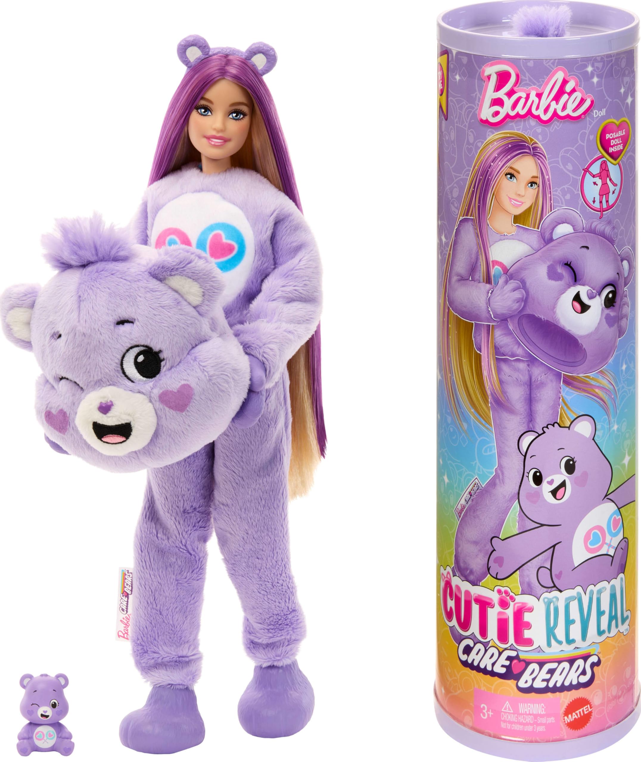 Foto 2 pulgar | Muñeca Moderna Barbie Cutie Reveal Con Acceso A La Serie Care Bears. - Venta Internacional.