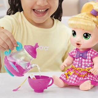 Foto 4 | Doll Baby Alive Bubbly Tea Party Lala Googoo Con Tetera De 28 Cm - Venta Internacional.