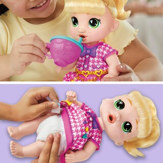 Foto 5 | Doll Baby Alive Bubbly Tea Party Lala Googoo Con Tetera De 28 Cm - Venta Internacional.