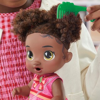 Foto 6 | Muñeca Baby Alive Bubbly Tea Party Berry Boo Con Tetera, 28 Cm - Venta Internacional.