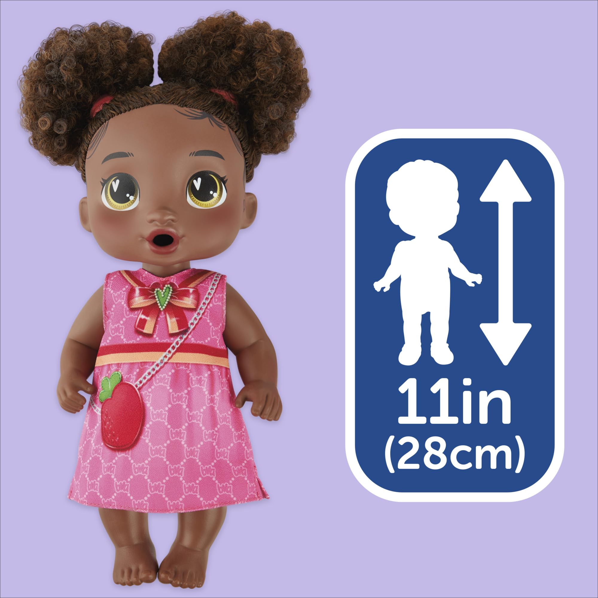 Foto 8 pulgar | Muñeca Baby Alive Bubbly Tea Party Berry Boo Con Tetera, 28 Cm - Venta Internacional.