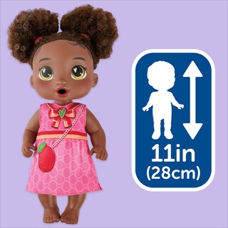 Foto 7 | Muñeca Baby Alive Bubbly Tea Party Berry Boo Con Tetera, 28 Cm - Venta Internacional.