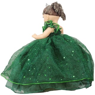 Foto 4 | Muñeca Quinceañera Recuerdo 15 Años Verde Esmeralda 33 Cm