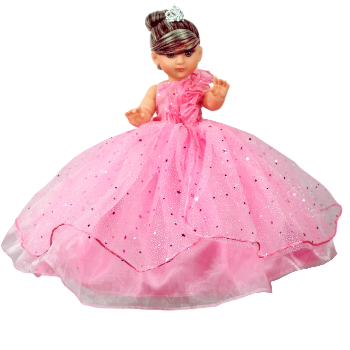 Foto 2 pulgar | Muñeca Quinceañera Recuerdo 15 Año Rosa Pastel Baby 33 Cm