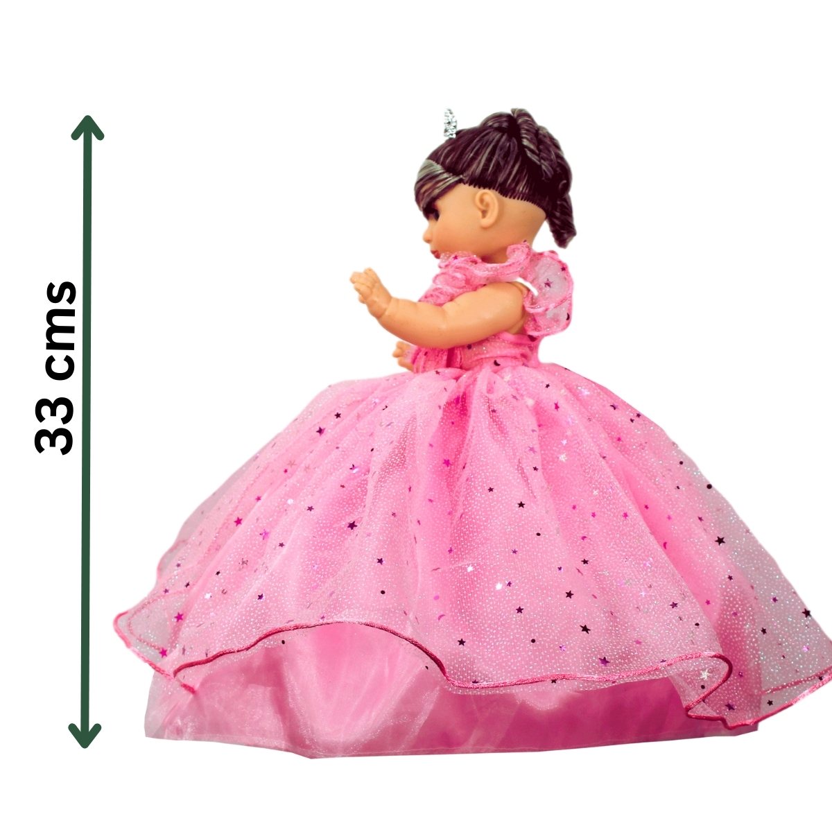 Foto 4 pulgar | Muñeca Quinceañera Recuerdo 15 Año Rosa Pastel Baby 33 Cm