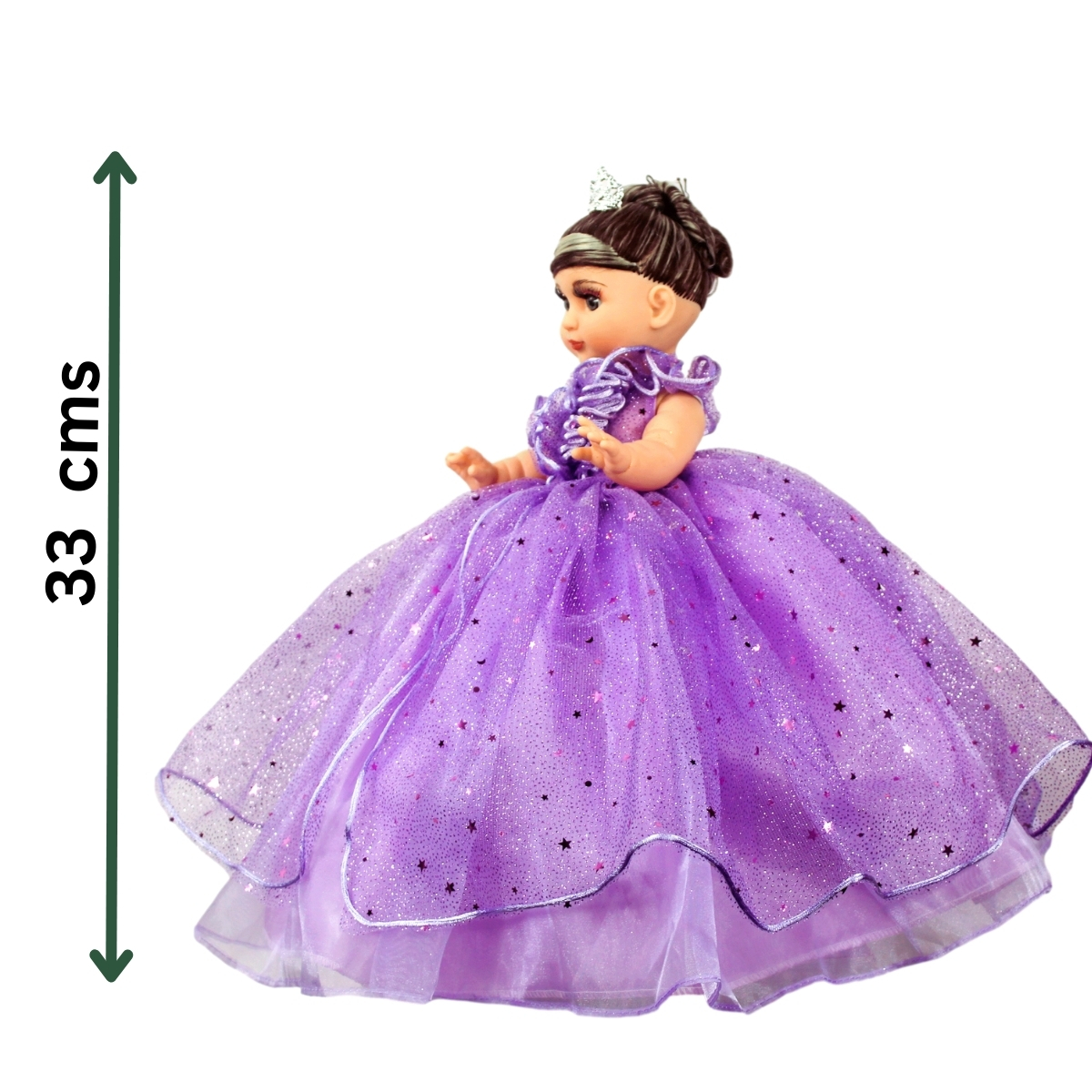 Foto 4 pulgar | Muñeca Quinceañera Recuerdo 15 Años Lila 33 Cm