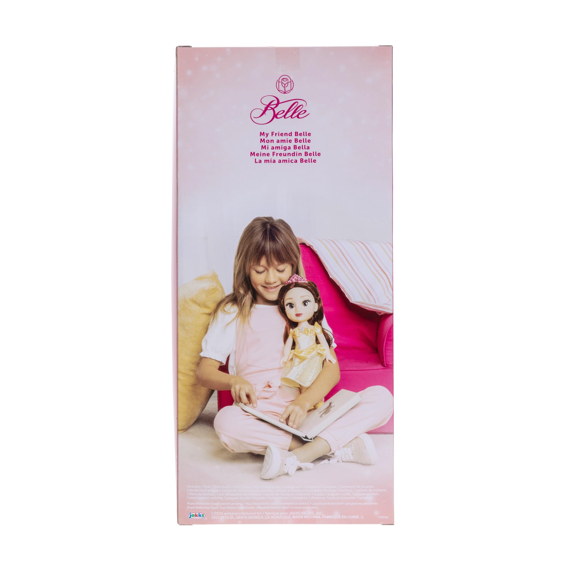 Foto 7 pulgar | Muñeca Disney Princess My Friend Belle De 35 Cm Con Atuendo Y Accesorios - Venta Internacional.