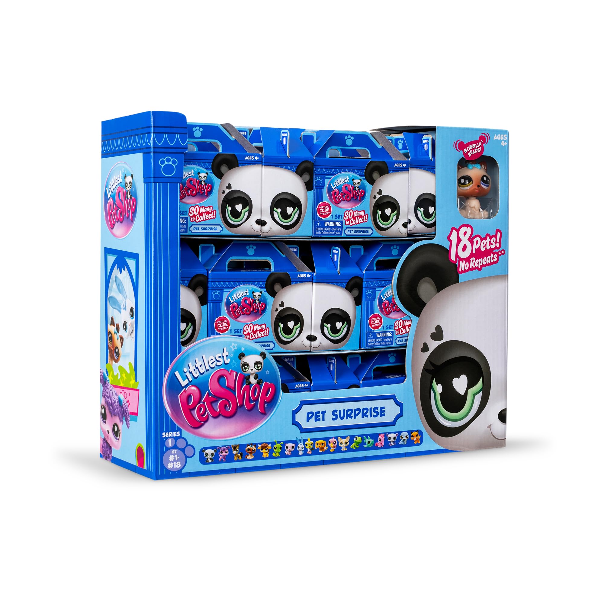 Foto 7 pulgar | Set De Coleccionista Littlest Pet Shop Gen 7 Con 18 Mascotas De Más De 4 Años - Venta Internacional.