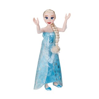 Foto 2 | Muñeca Fashion Elsa De Disney Con Ice Powers De 32 Pulgadas Con Sonido - Venta Internacional.