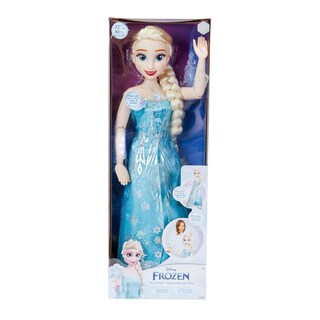Foto 3 | Muñeca Fashion Elsa De Disney Con Ice Powers De 32 Pulgadas Con Sonido - Venta Internacional.