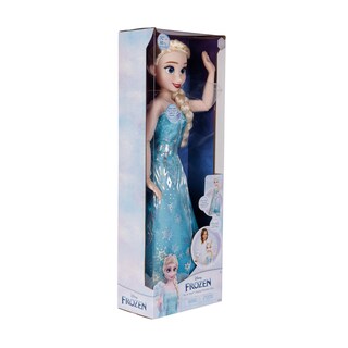 Foto 5 | Muñeca Fashion Elsa De Disney Con Ice Powers De 32 Pulgadas Con Sonido - Venta Internacional.