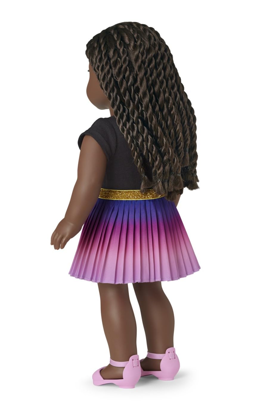 Foto 7 pulgar | Muñeca American Girl World De Us Makena Con Libro - Venta Internacional.