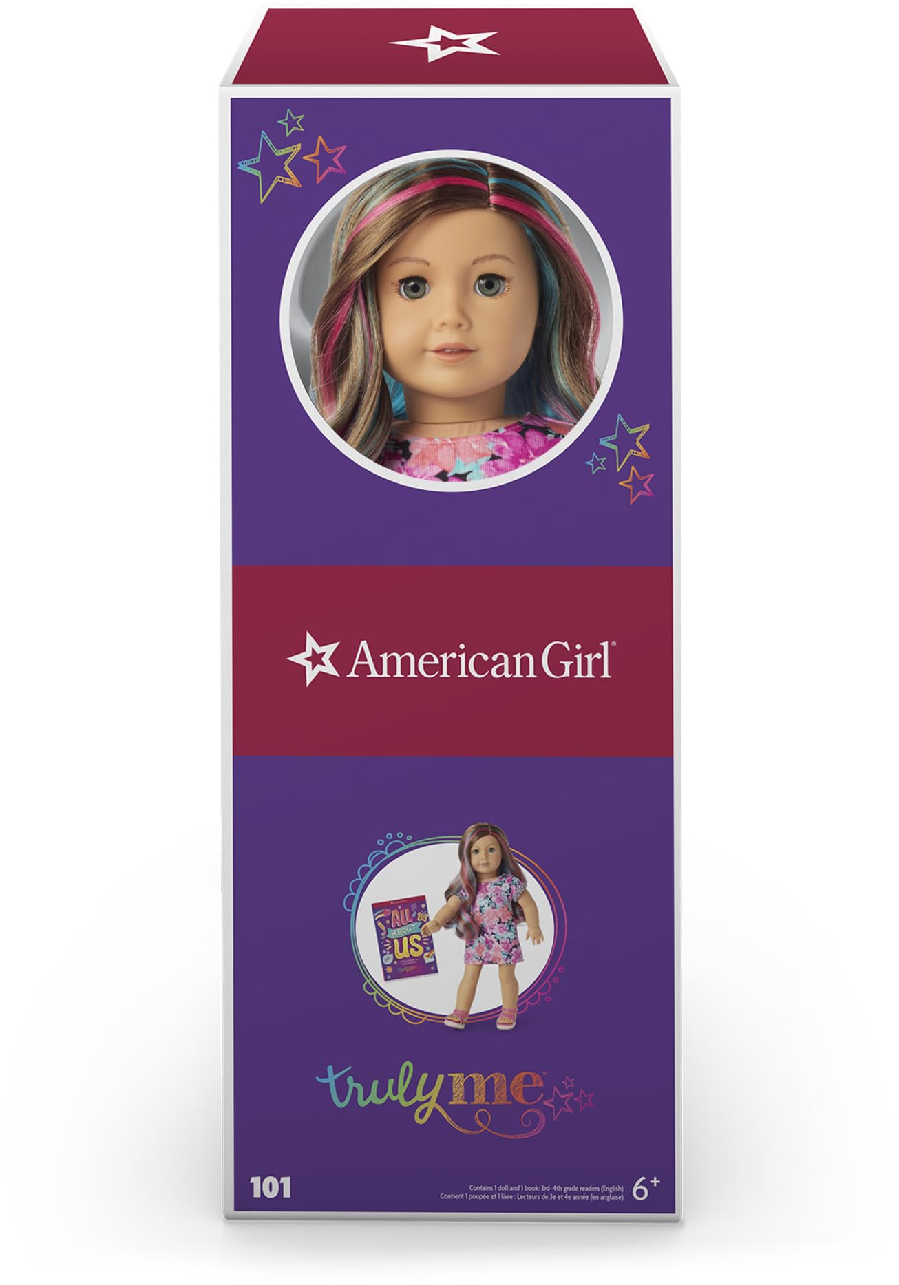Foto 7 pulgar | Muñeca American Girl Truly Me #101 De 18 Pulgadas Con Ojos Grises - Venta Internacional.