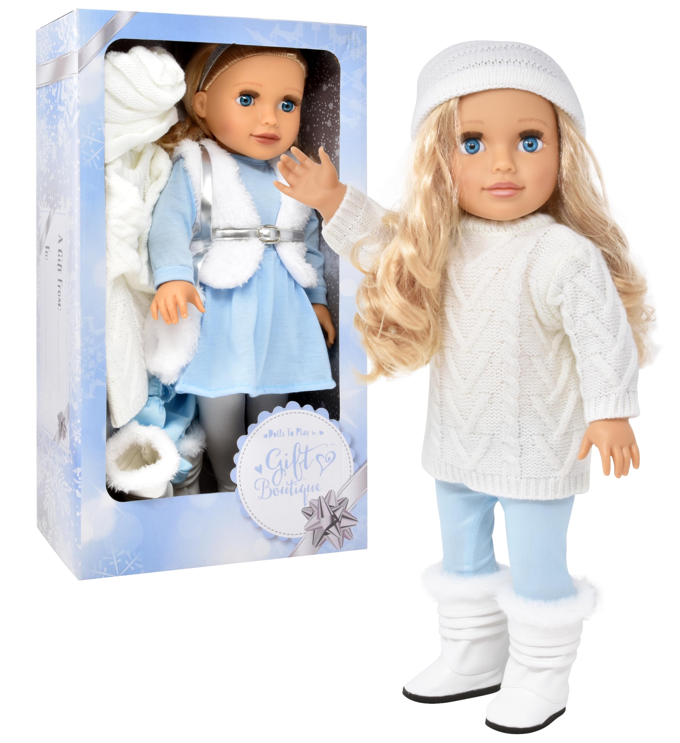 Tienda De Regalos Fashion Doll De 18 Pulgadas Con Ropa Y Acceso. - Venta Internacional.