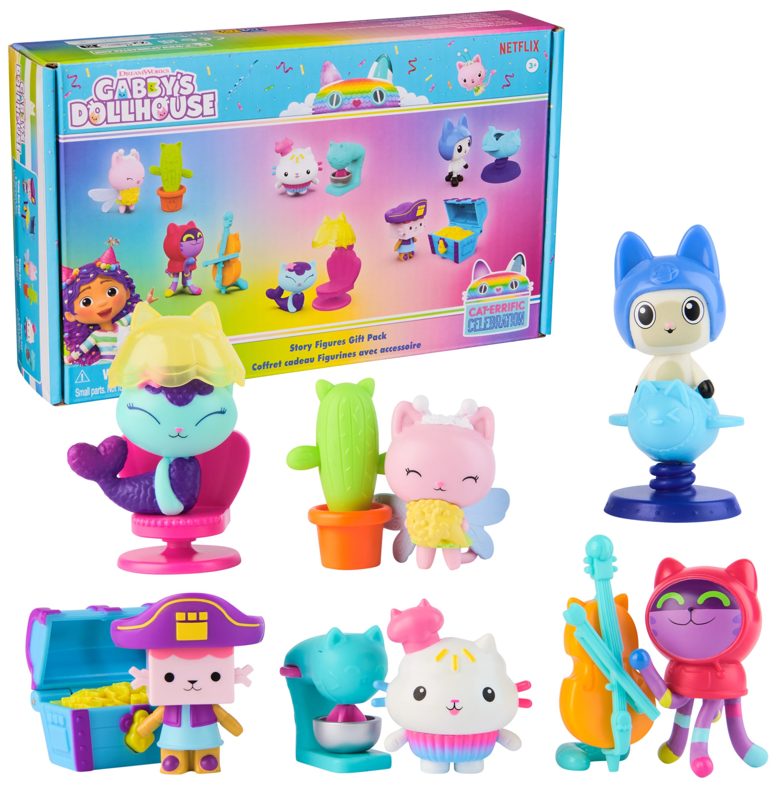 Foto 2 pulgar | Juego De 12 Figuras Con Historias De Toy Gabby's Dollhouse, Paquete De Regalo Para Mayores De 3 Años - Venta Interna