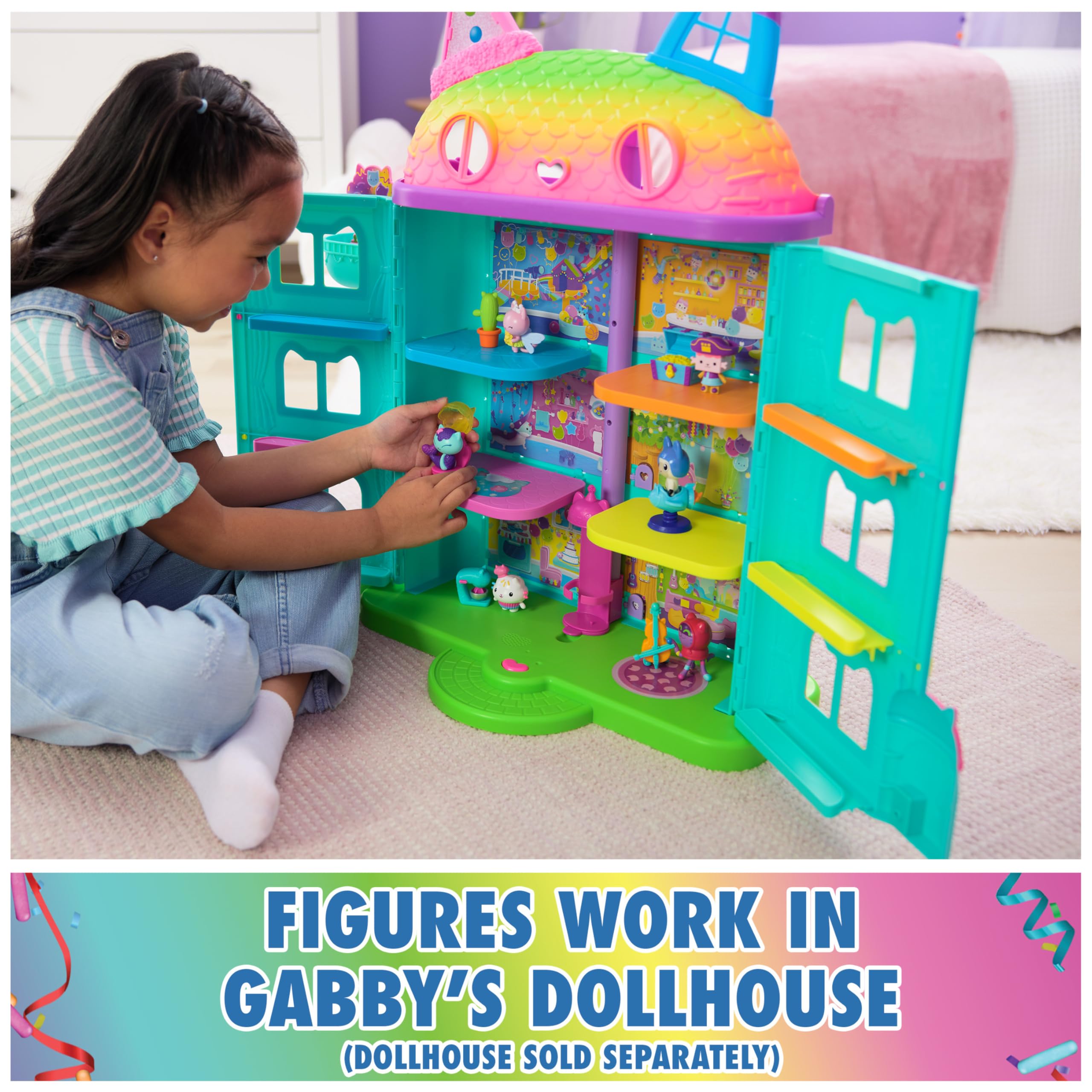 Foto 7 pulgar | Juego De 12 Figuras Con Historias De Toy Gabby's Dollhouse, Paquete De Regalo Para Mayores De 3 Años - Venta Interna