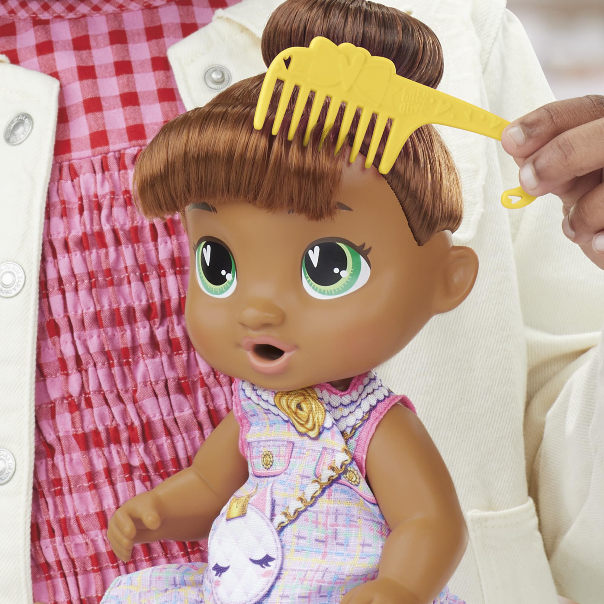 Foto 7 pulgar | Doll Baby Alive Bubbly Tea Party Sophia Sparkle 28 Cm Con Acc - Venta Internacional.