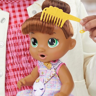 Foto 6 | Doll Baby Alive Bubbly Tea Party Sophia Sparkle 28 Cm Con Acc - Venta Internacional.