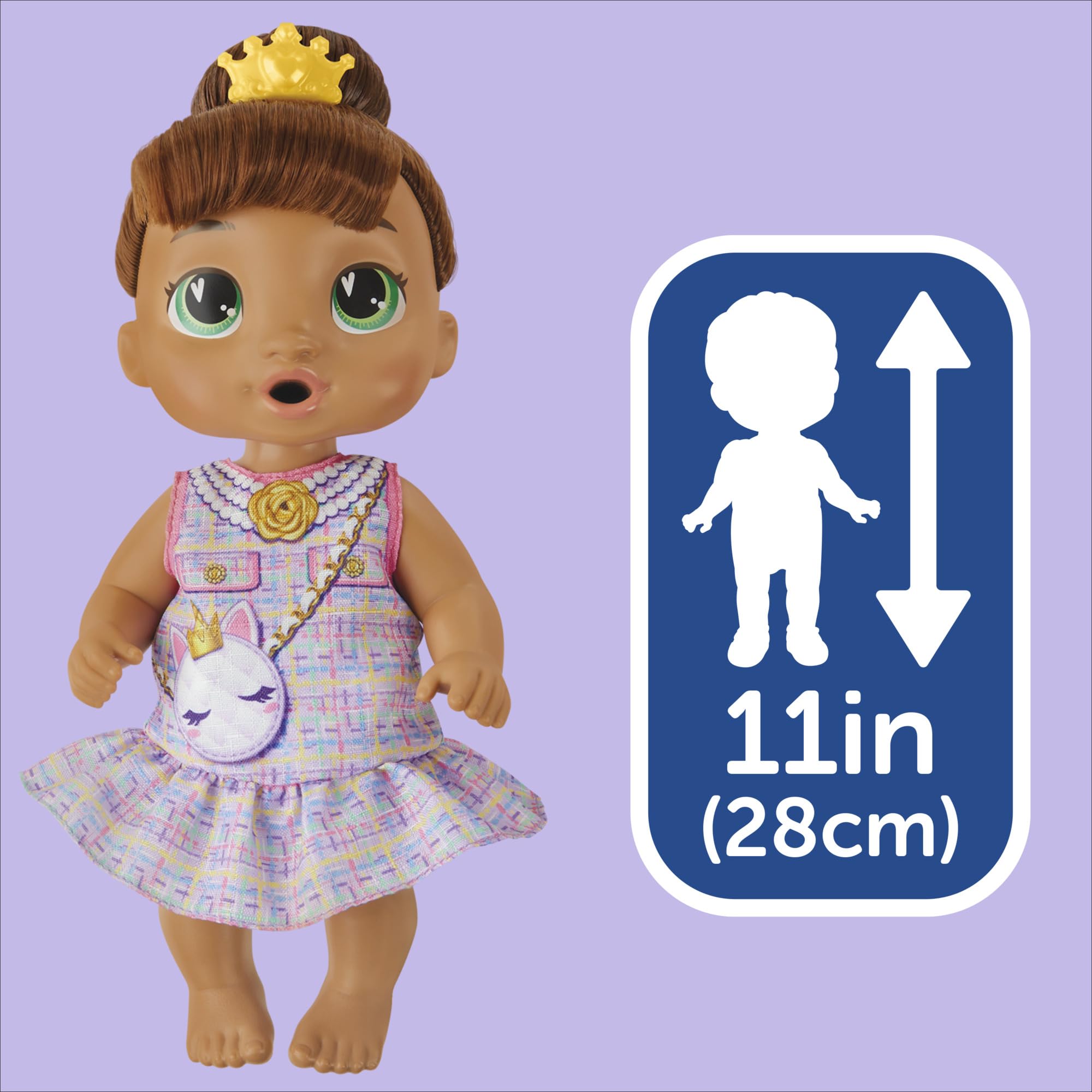 Foto 8 pulgar | Doll Baby Alive Bubbly Tea Party Sophia Sparkle 28 Cm Con Acc - Venta Internacional.