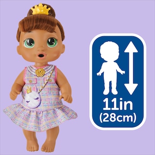 Foto 7 | Doll Baby Alive Bubbly Tea Party Sophia Sparkle 28 Cm Con Acc - Venta Internacional.