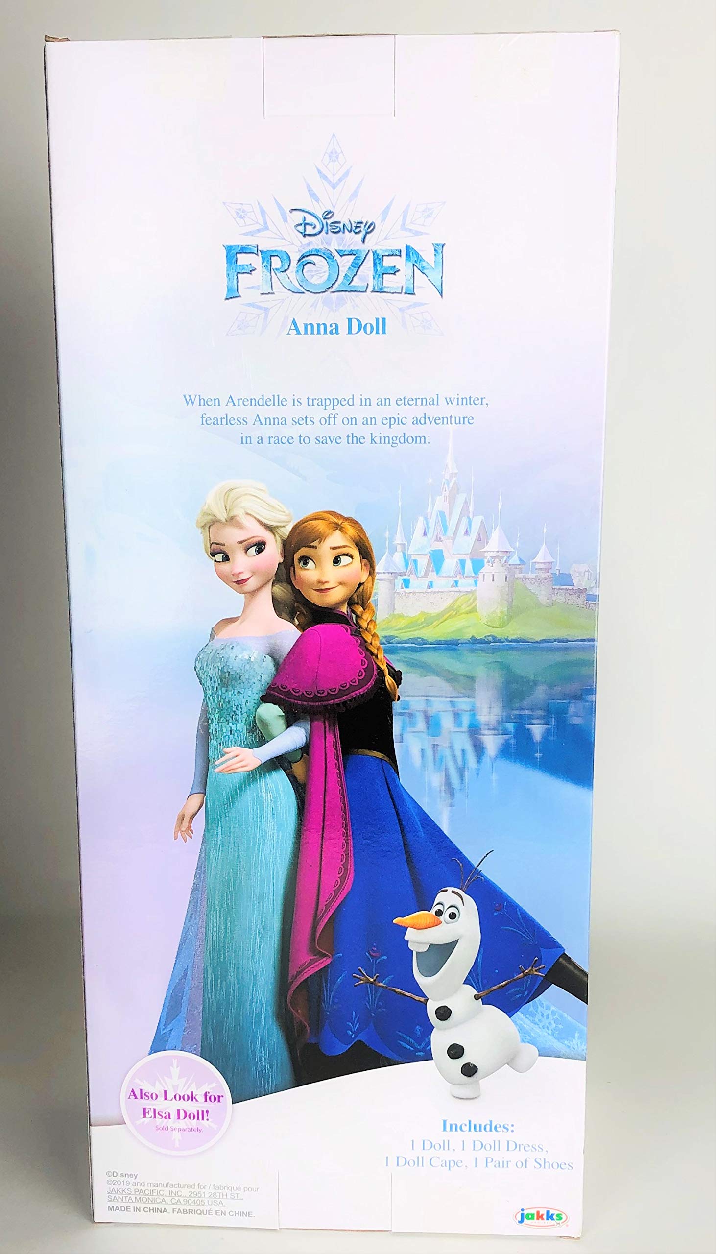 Foto 3 pulgar | Muñeca Infantil Disney Frozen Anna De 14 Pulgadas Con Nuevos Rasgos Faciales - Venta Internacional.