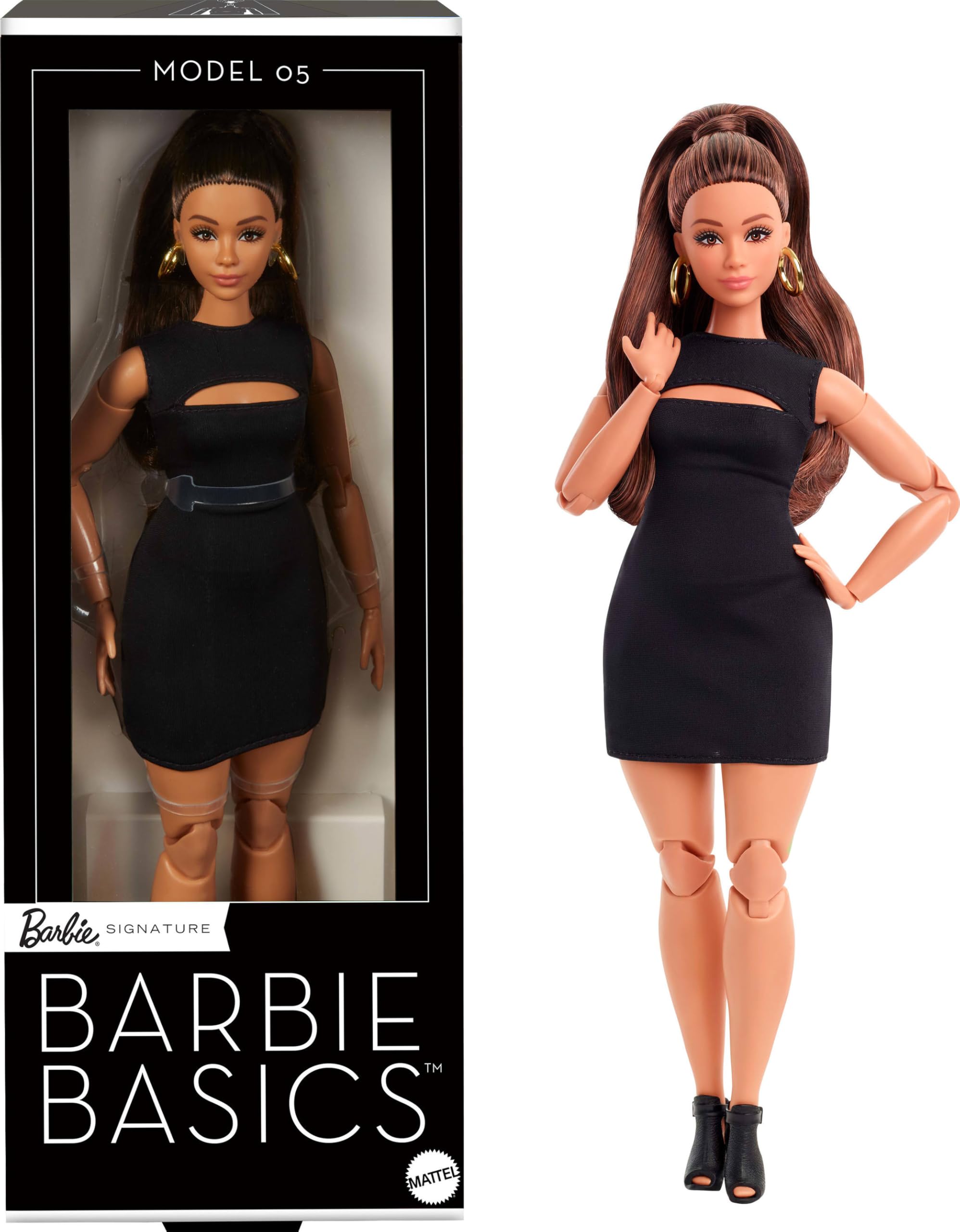 Foto 2 pulgar | Muñeca De Coleccionista Barbie Basics Modelo 05 Con Cabello Castaño - Venta Internacional.