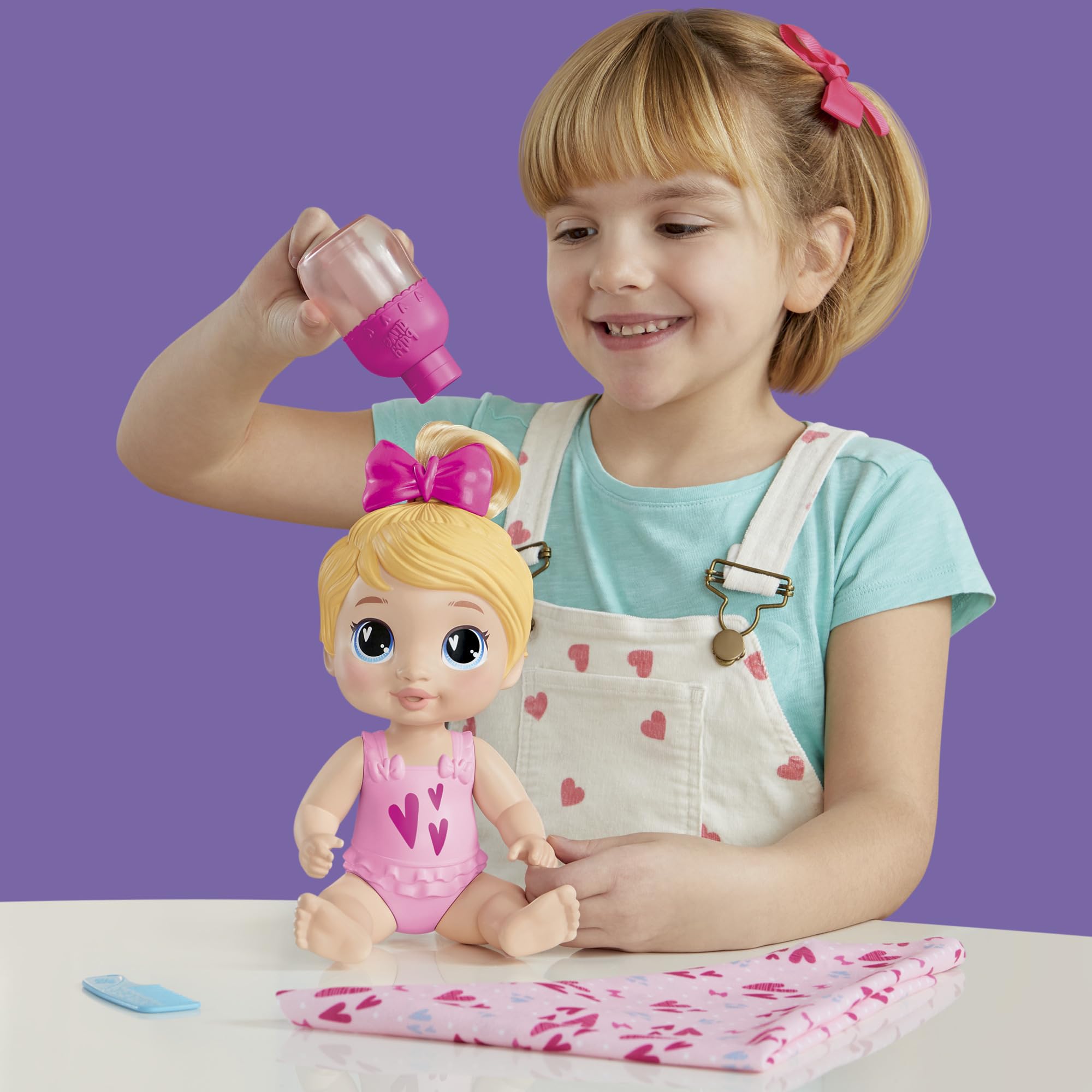 Foto 3 pulgar | Champú Water Baby Doll Baby Alive Snuggle Harper Hugs - Venta Internacional.