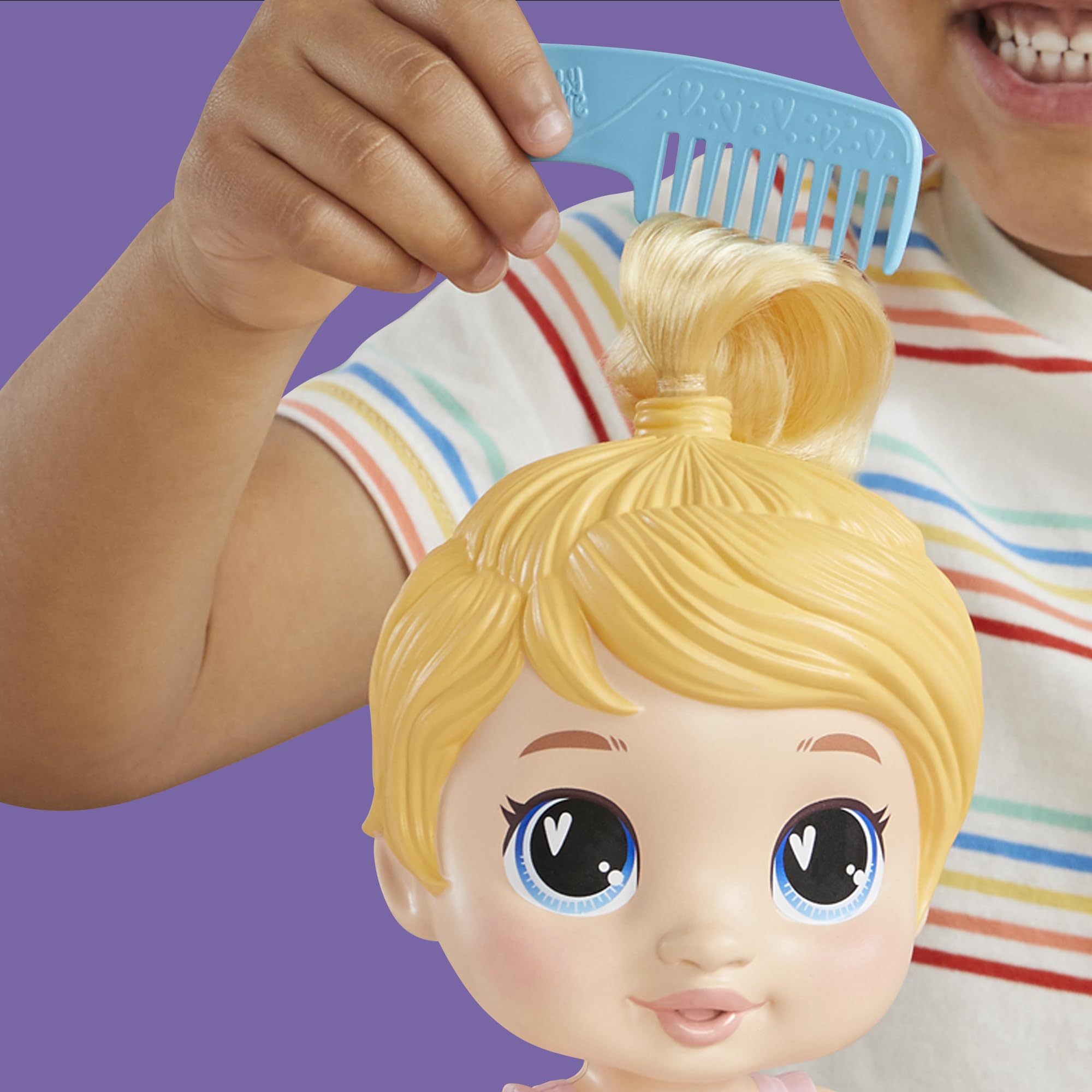 Foto 7 pulgar | Champú Water Baby Doll Baby Alive Snuggle Harper Hugs - Venta Internacional.