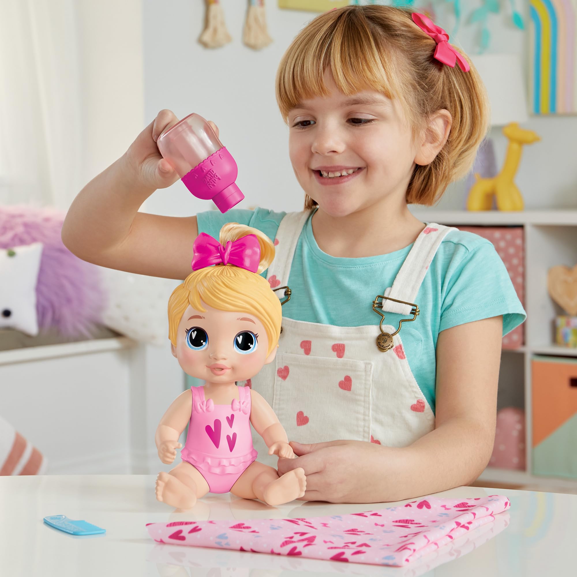 Foto 8 pulgar | Champú Water Baby Doll Baby Alive Snuggle Harper Hugs - Venta Internacional.