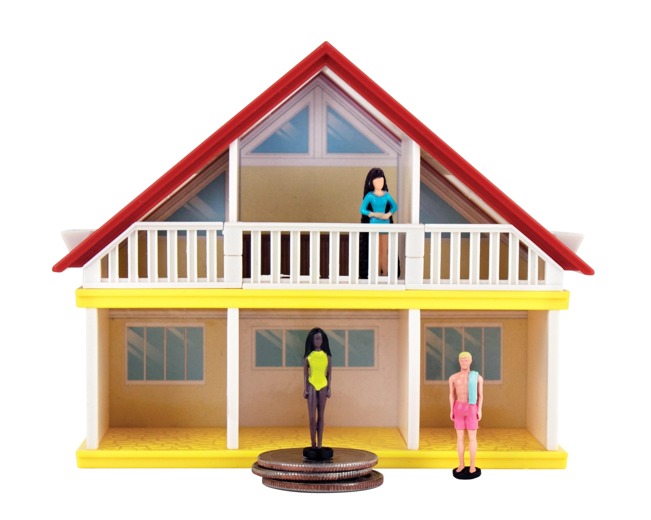 La Casa De Ensueño De Barbie Malibu Más Pequeña De Toy World Con Accesorios - Venta Internacional.