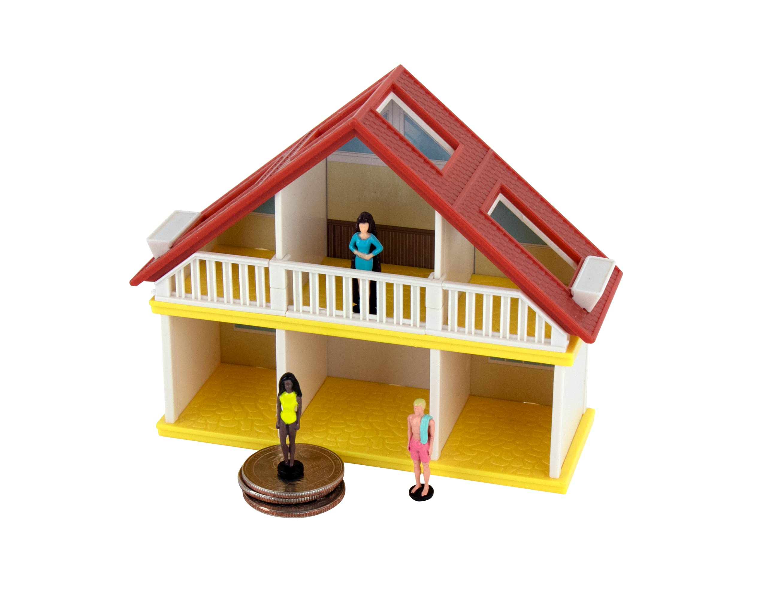 Foto 3 pulgar | La Casa De Ensueño De Barbie Malibu Más Pequeña De Toy World Con Accesorios - Venta Internacional.