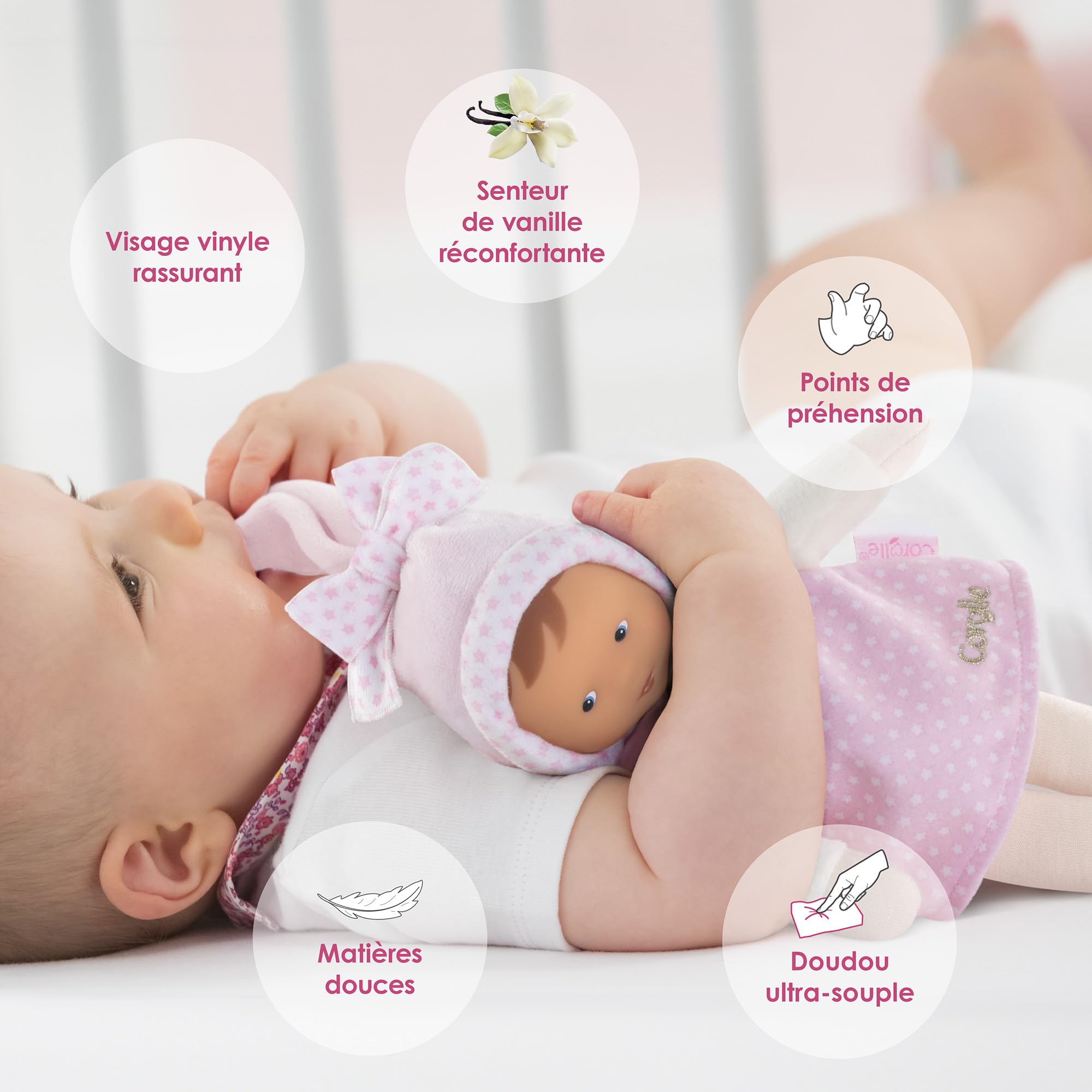 Foto 7 pulgar | Muñeca Soft Body Corolle Miss Starry Dreams De 9.5 Pulgadas - Venta Internacional.