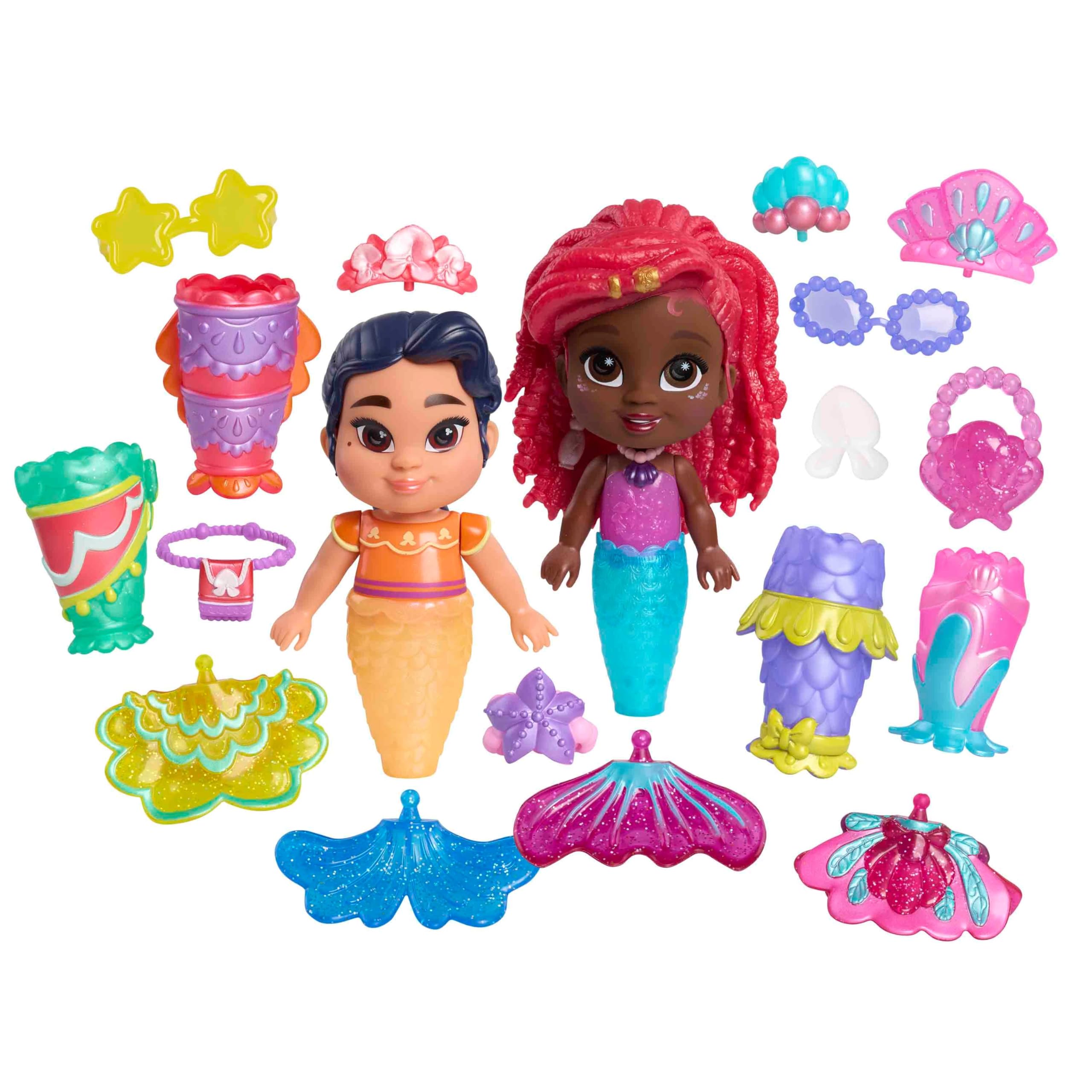 Foto 2 pulgar | Set De Muñecas Toy Just Play Disney Junior Ariel Pop Tails Deluxe - Venta Internacional.