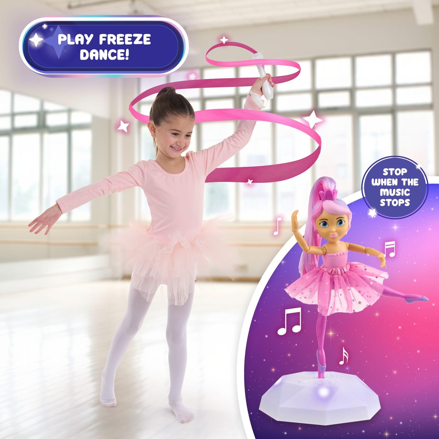 Foto 5 pulgar | Muñeca Bailarina Wowwee Twirl Along Lena Con Stage 3+ - Venta Internacional.