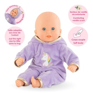 Foto 2 | Muñeca Corolle Bebé Calin Unicorn Boy De 12 Pulgadas Con Atuendo - Venta Internacional.