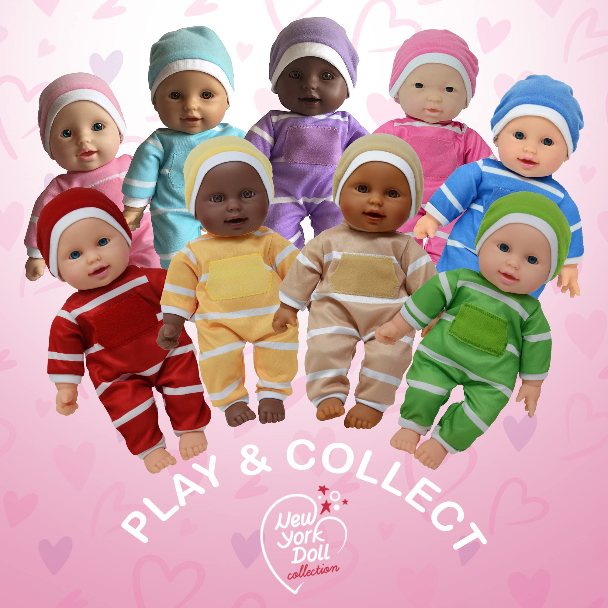 Foto 6 pulgar | Baby Doll The New York Doll Collection, Cuerpo Blando, 28 Cm - Venta Internacional.