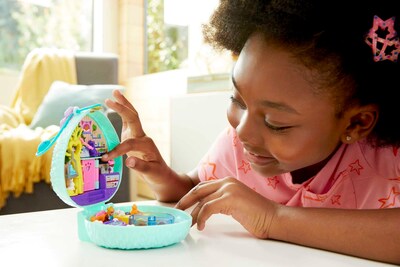 Foto 2 | Set De Juego Polly Pocket Hedgehog Cafe Con 2 Micromuñecas Y Accesorios - Venta Internacional.