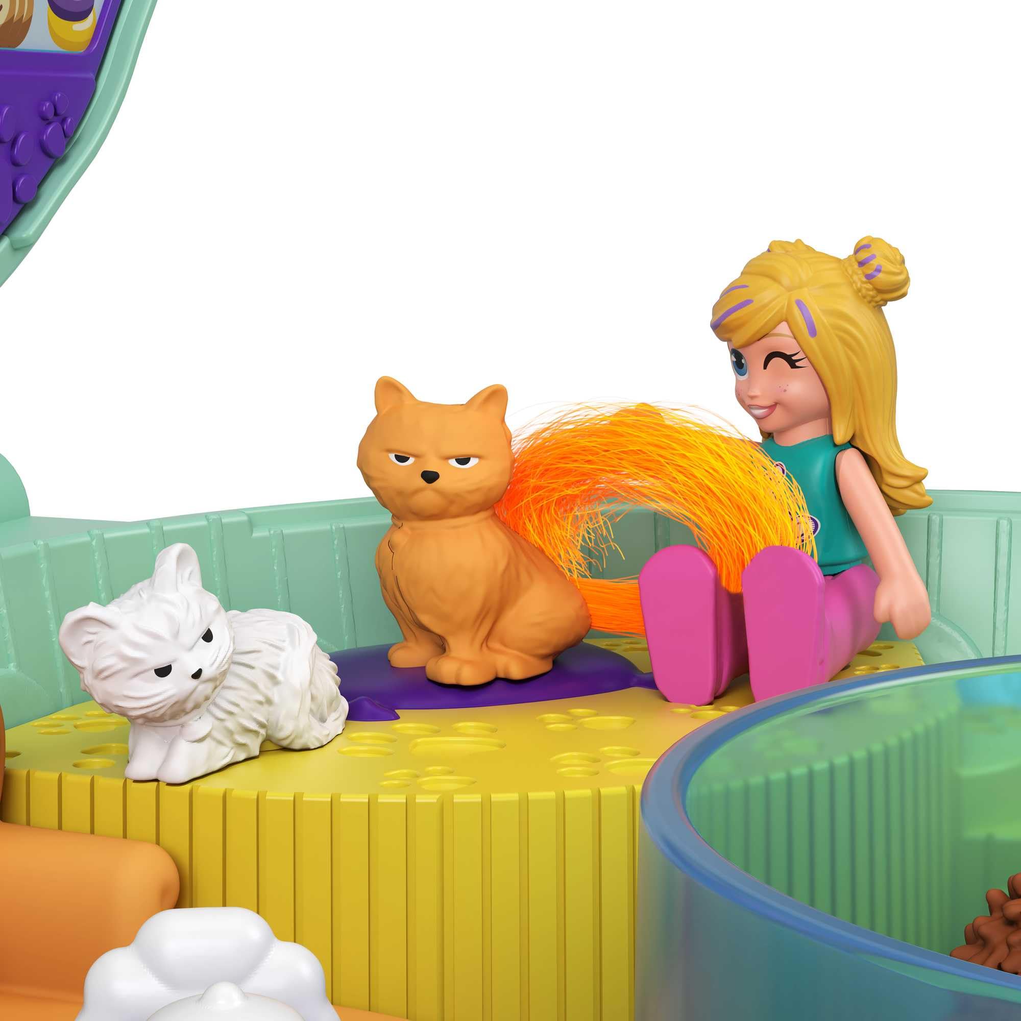 Foto 5 pulgar | Set De Juego Polly Pocket Hedgehog Cafe Con 2 Micromuñecas Y Accesorios - Venta Internacional.