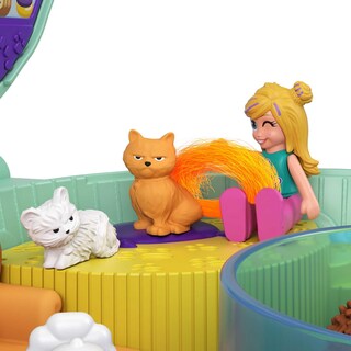 Foto 4 | Set De Juego Polly Pocket Hedgehog Cafe Con 2 Micromuñecas Y Accesorios - Venta Internacional.