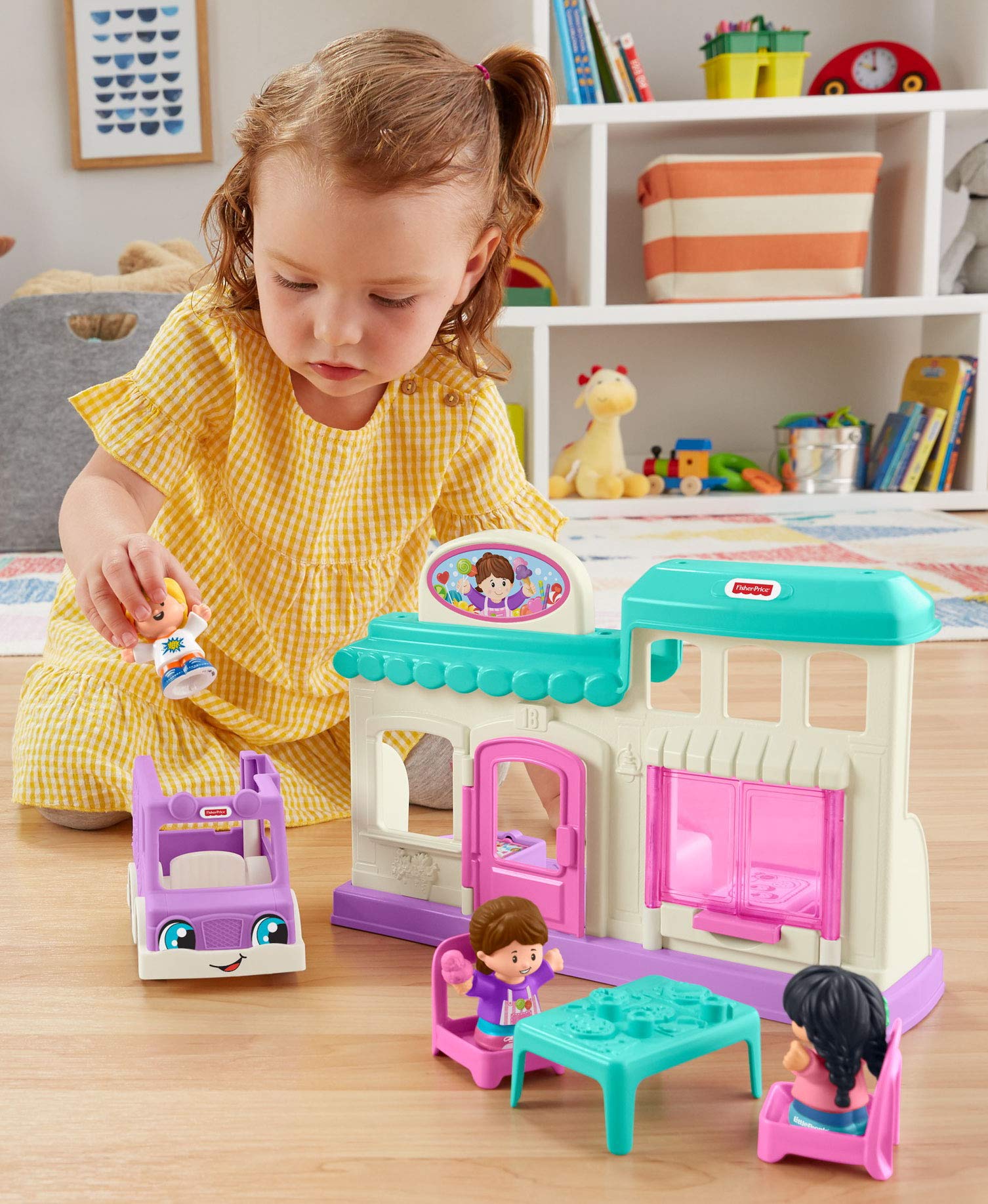 Foto 3 pulgar | Set De Juego Fisher-price Little People Time For A Treat Con Figuras - Venta Internacional.