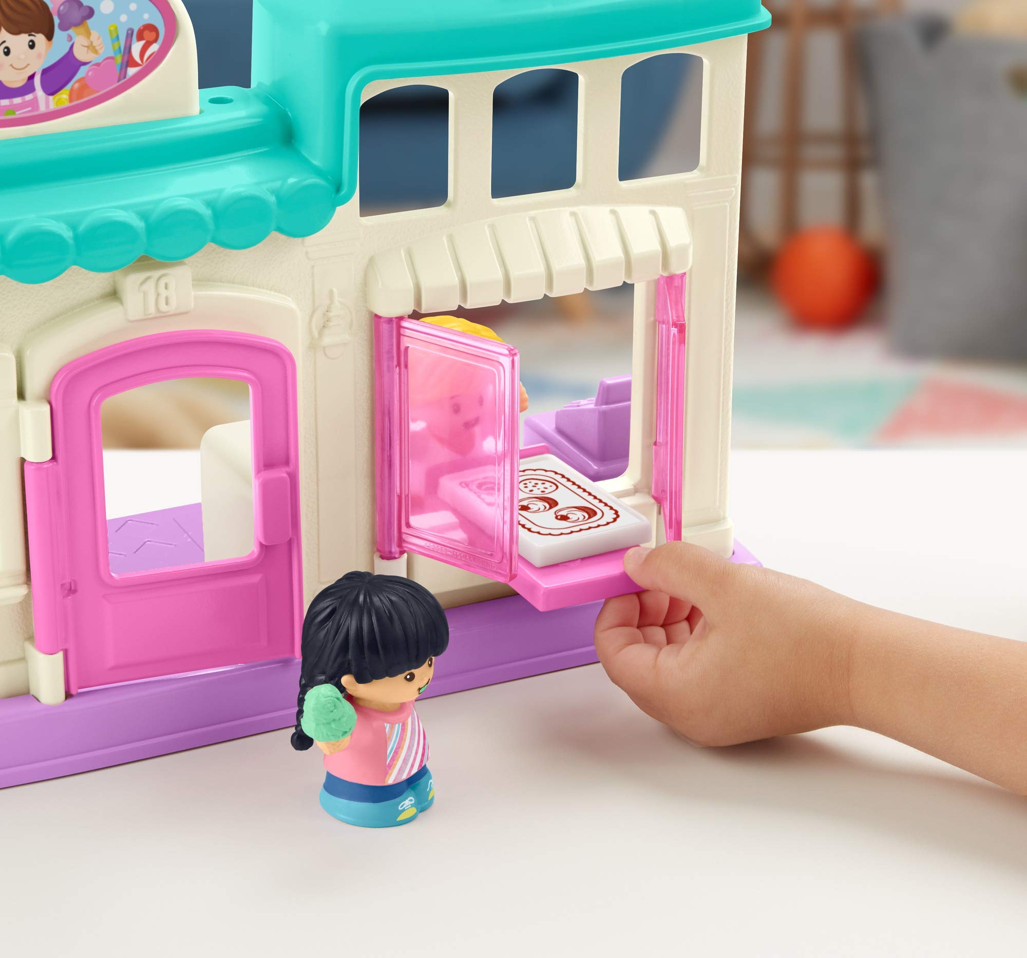 Foto 5 pulgar | Set De Juego Fisher-price Little People Time For A Treat Con Figuras - Venta Internacional.