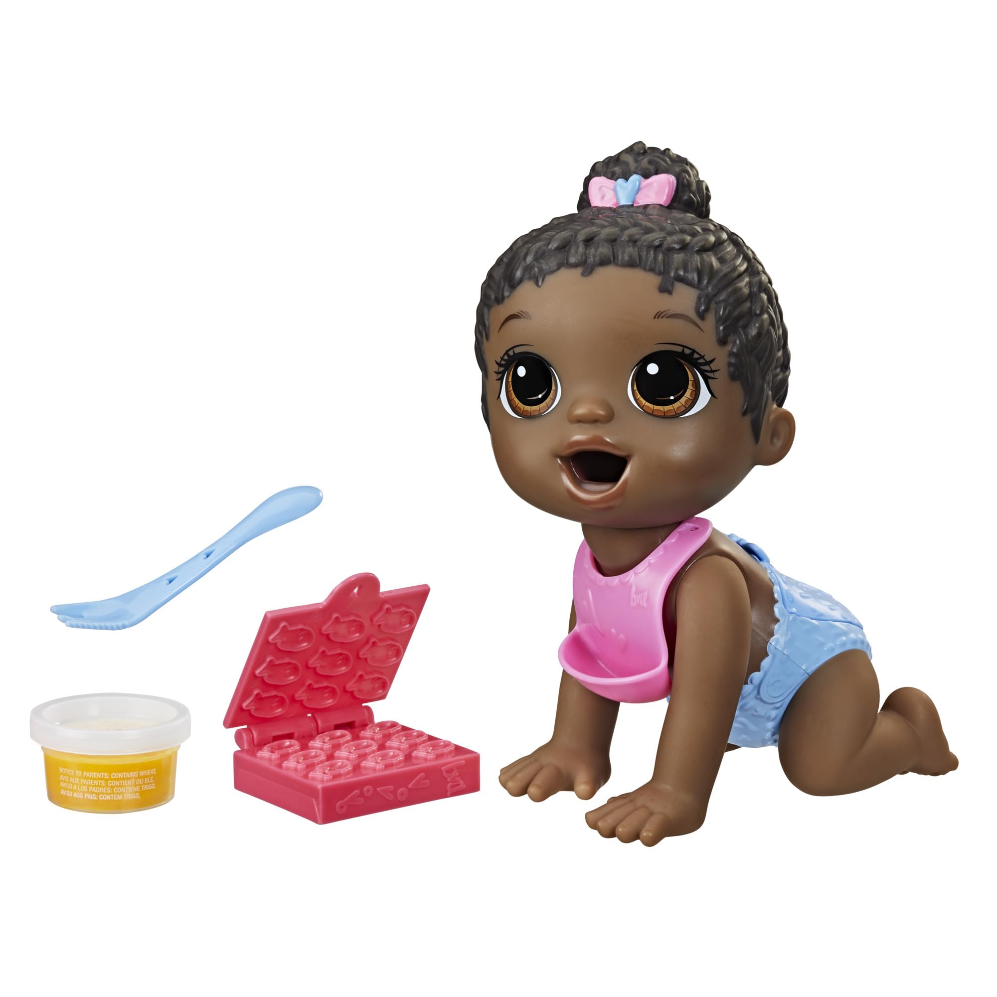 Doll Baby Alive Lil Snacks Blkh Con Accesorios, 20 Cm - Venta Internacional.