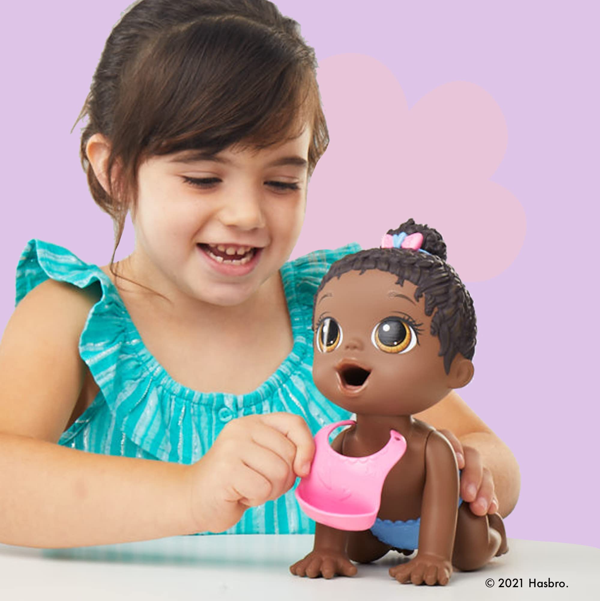 Foto 7 pulgar | Doll Baby Alive Lil Snacks Blkh Con Accesorios, 20 Cm - Venta Internacional.