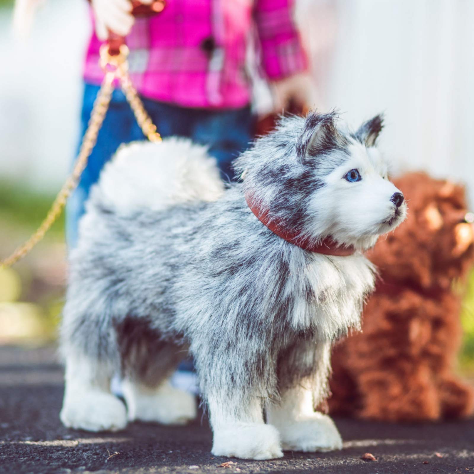 Foto 4 pulgar | Doll Pet The Queen's Treasures Husky Pupdog Para Muñecas De 18 Pulgadas - Venta Internacional.