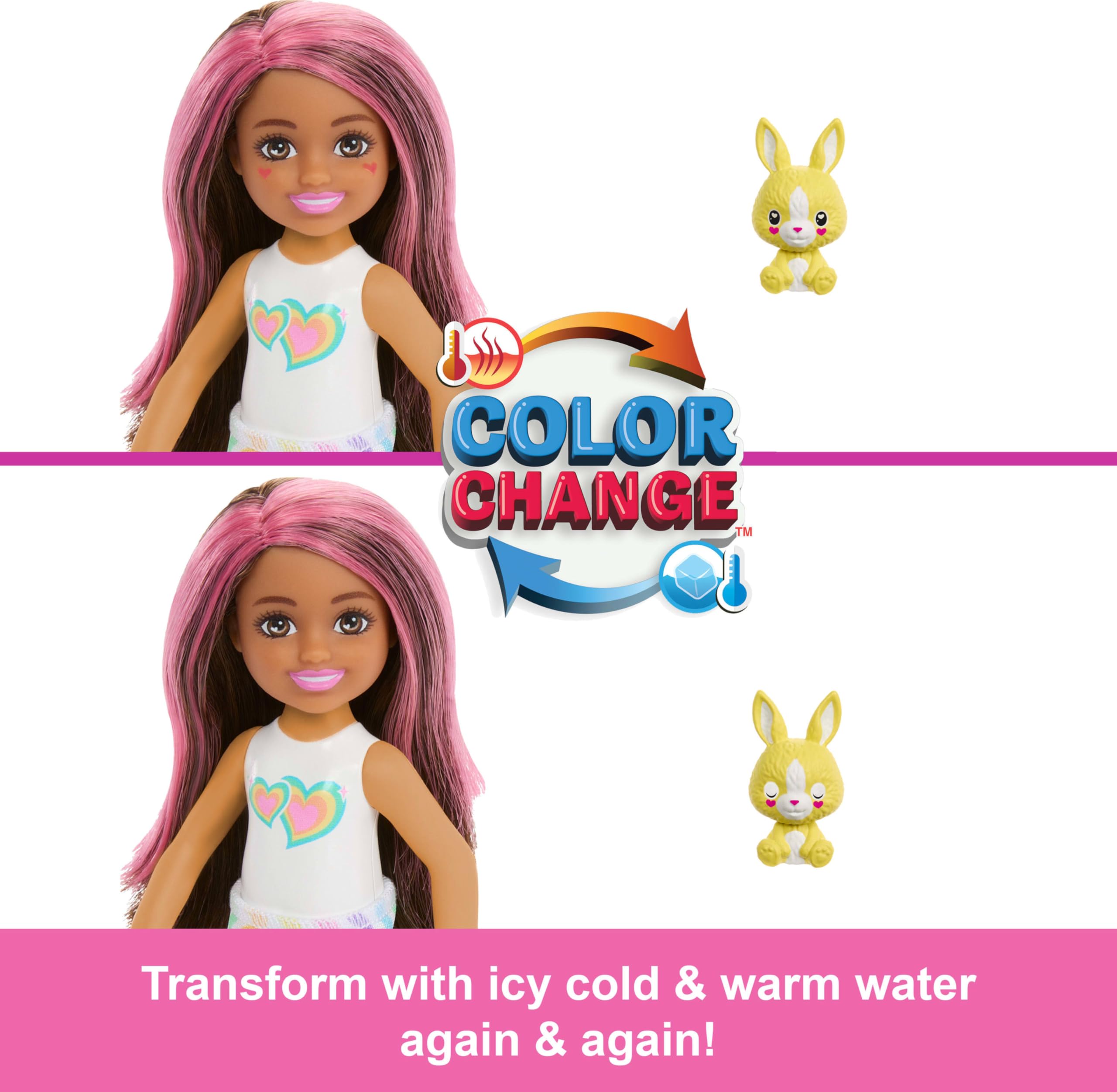 Foto 6 pulgar | Muñeca Barbie Cutie Reveal Chelsea Con Accesorios Color Dream - Venta Internacional.