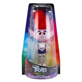 Foto 5 | Muñeca Moderna Hasbro Dreamworks Trolls Stylin' Barb Con Vestido - Venta Internacional.